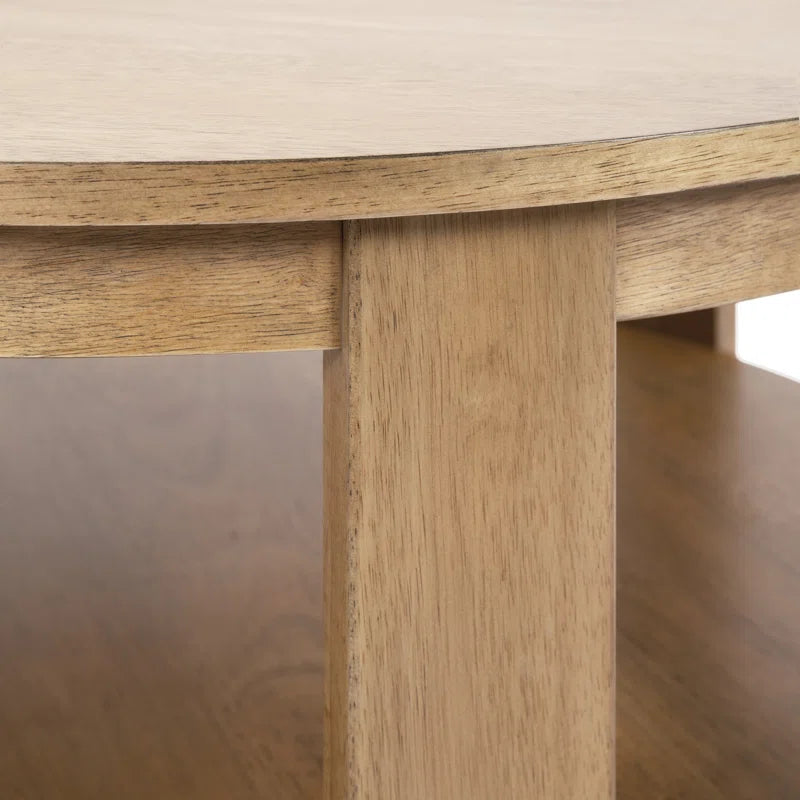 Prayash Tiered round Living Room Coffee Table