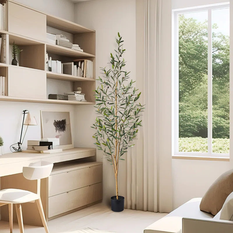 Faux Olive Tree in Pot
