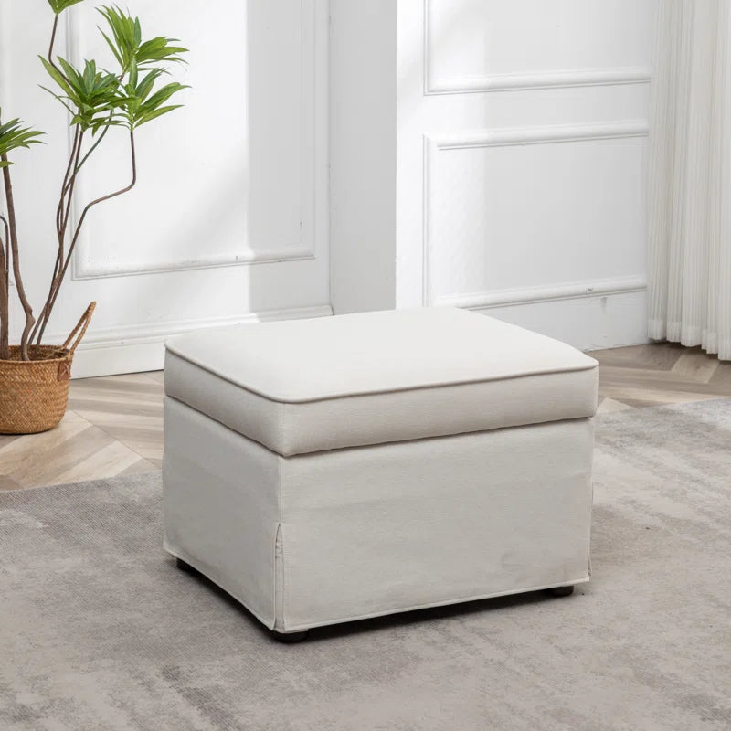 Arroliga 24.8'' Wide Square Storage Ottoman