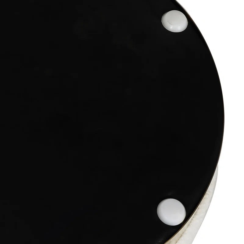 Teddy Fleece round Ottoman with Stroage