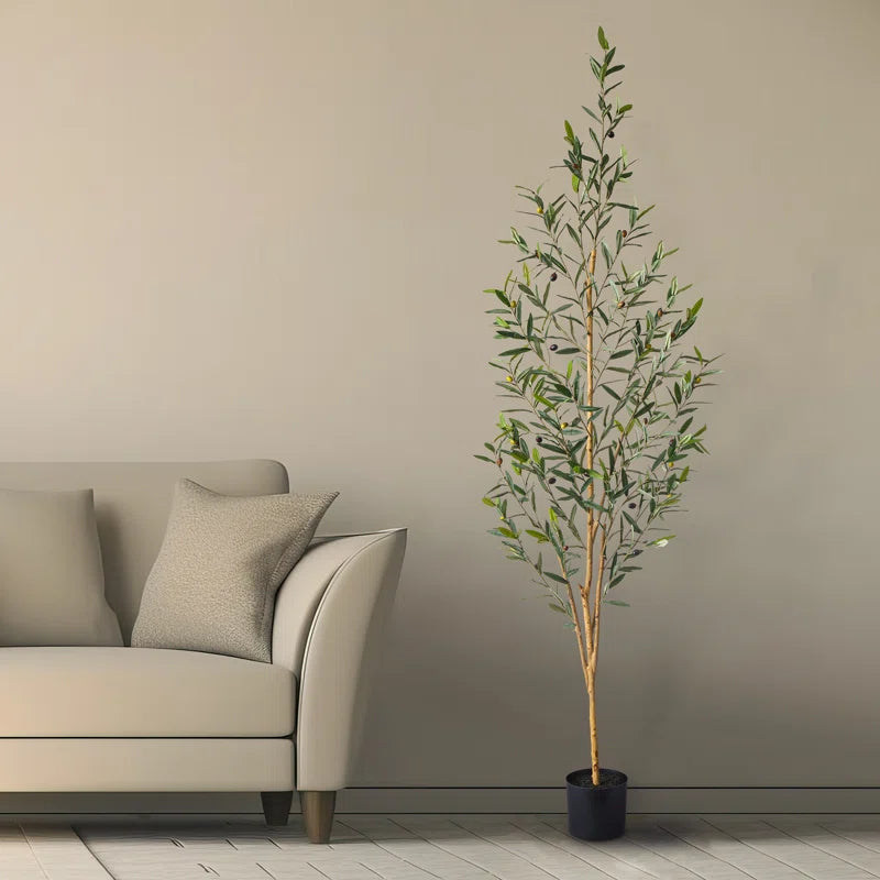 Faux Olive Tree in Pot