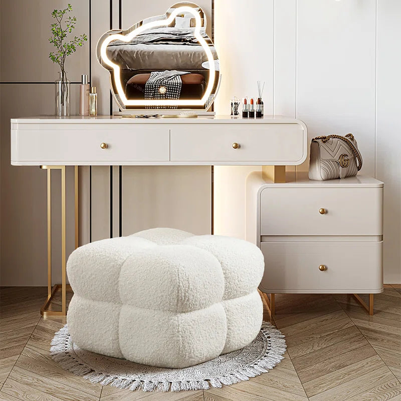 Robertas 20.9'' Wide Sherpa Ottoman