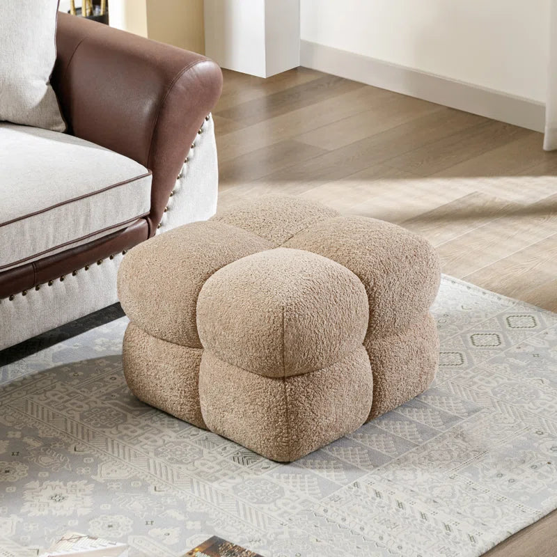 Robertas 20.9'' Wide Sherpa Ottoman