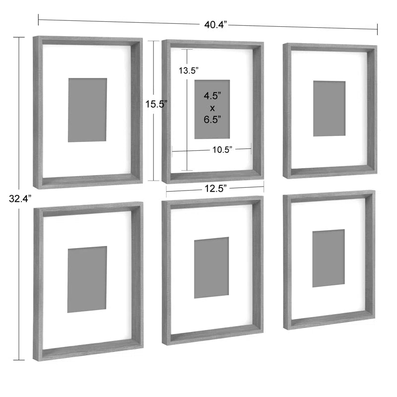 " Calter 6 Piece Framed Art Set " 6 - Pieces