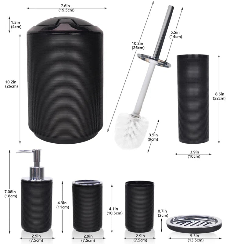 Balch Bathroom Accessory Set