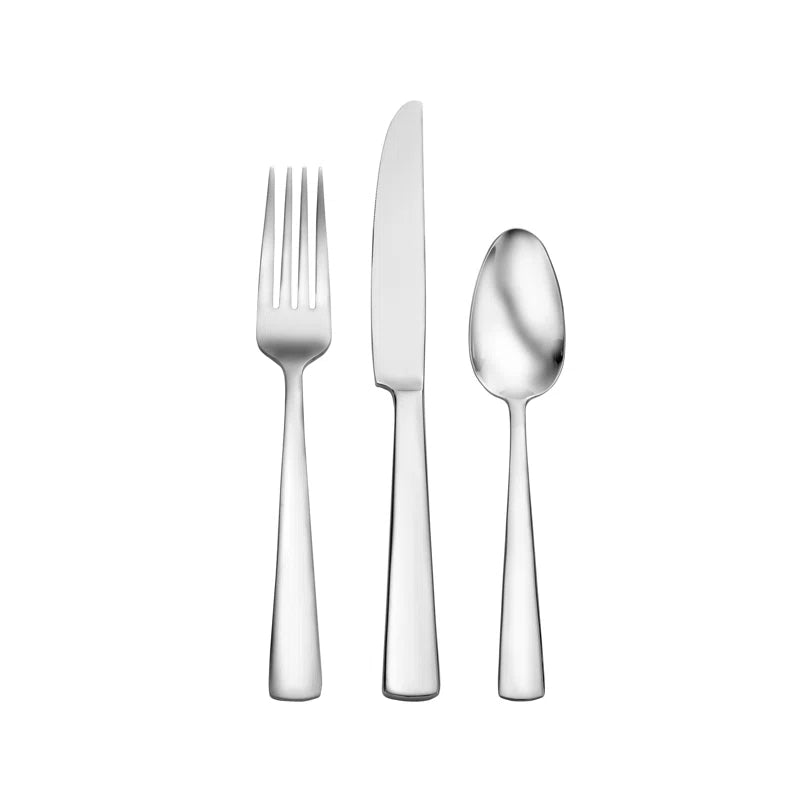 Chef'S Table 24 Piece Everyday Flatware Dining Set, Service for 8