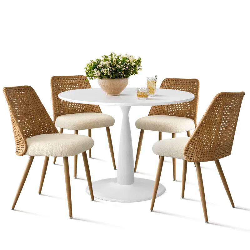 Nataley 5 - Piece Pedestal Dining Set