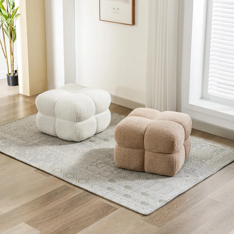 Robertas 20.9'' Wide Sherpa Ottoman
