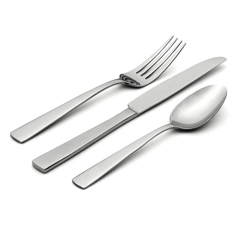 Chef'S Table 24 Piece Everyday Flatware Dining Set, Service for 8
