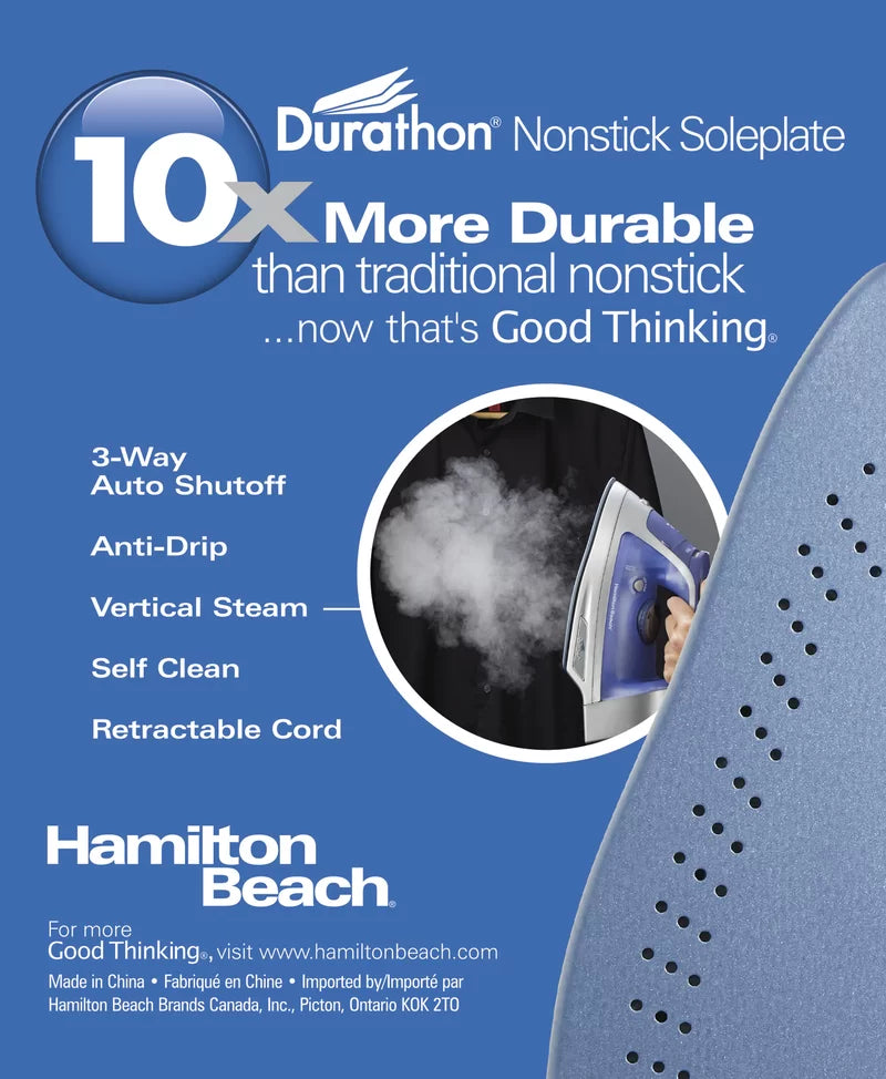 ® Durathon® Nonstick Soleplate Iron