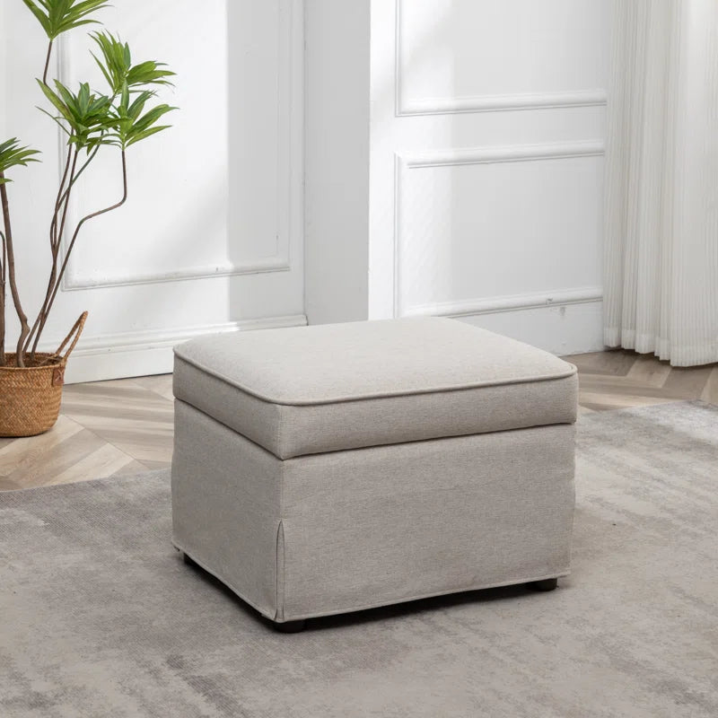 Arroliga 24.8'' Wide Square Storage Ottoman