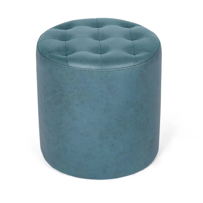 Tufted round Standard Ottoman