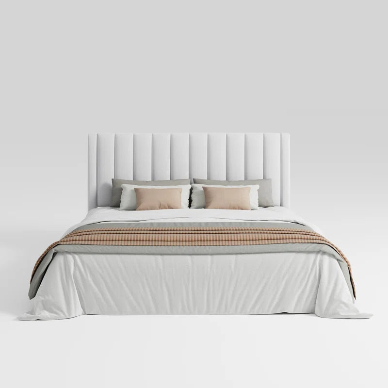 Cleo Velvet Upholstered Platform Bed