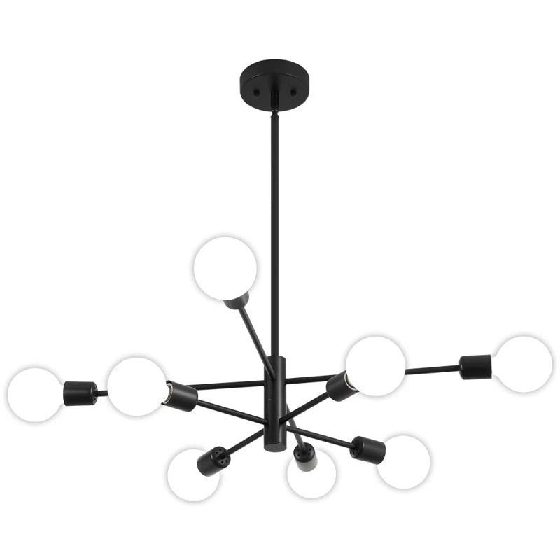 Glenarm 8-Light Modern Sputnik Sphere Chandelier