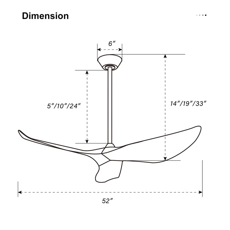 Kemp 52'' Ceiling Fan