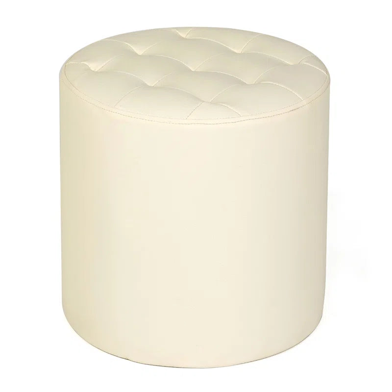 Tufted round Standard Ottoman