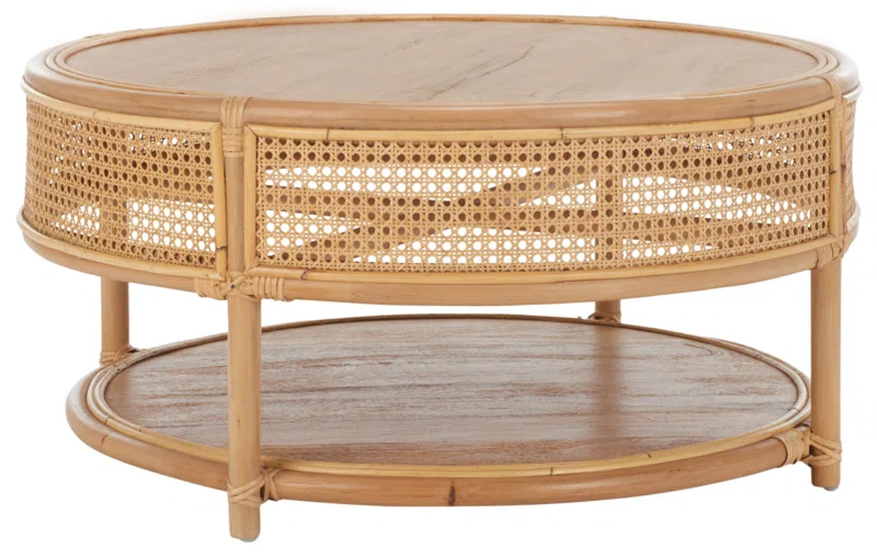 Rodanthe Solid Wood Top Coffee Table