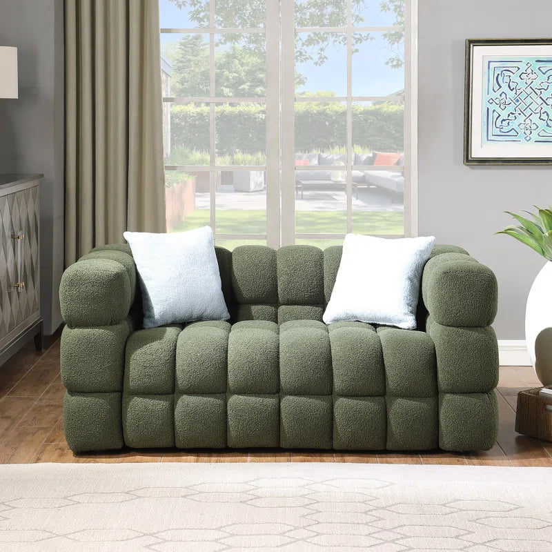 Monica 2 - Piece Boucle Living Room Set