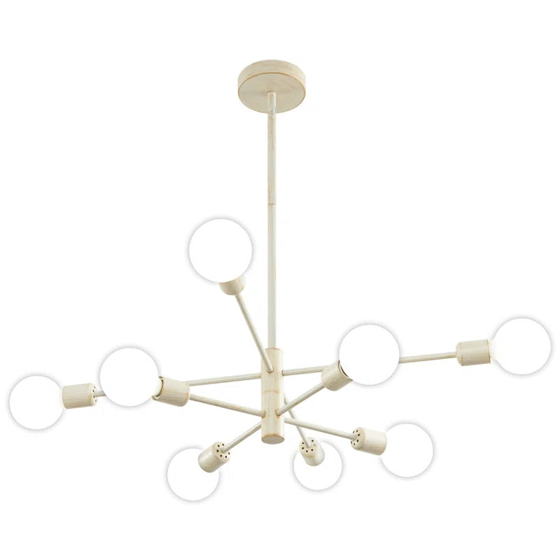 Glenarm 8-Light Modern Sputnik Sphere Chandelier