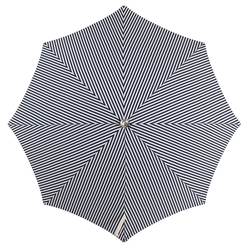 Kyrian 72'' Striped Outdoor Beach Umbrella