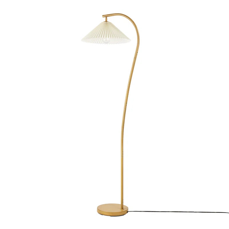 Evangeline Wood Floor Lamp