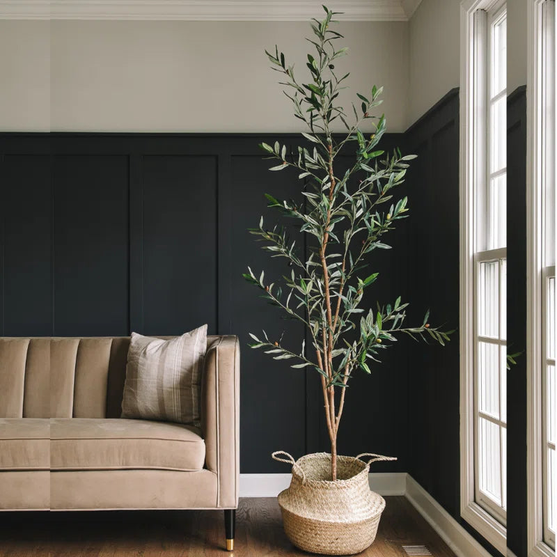 Faux Olive Tree in Pot