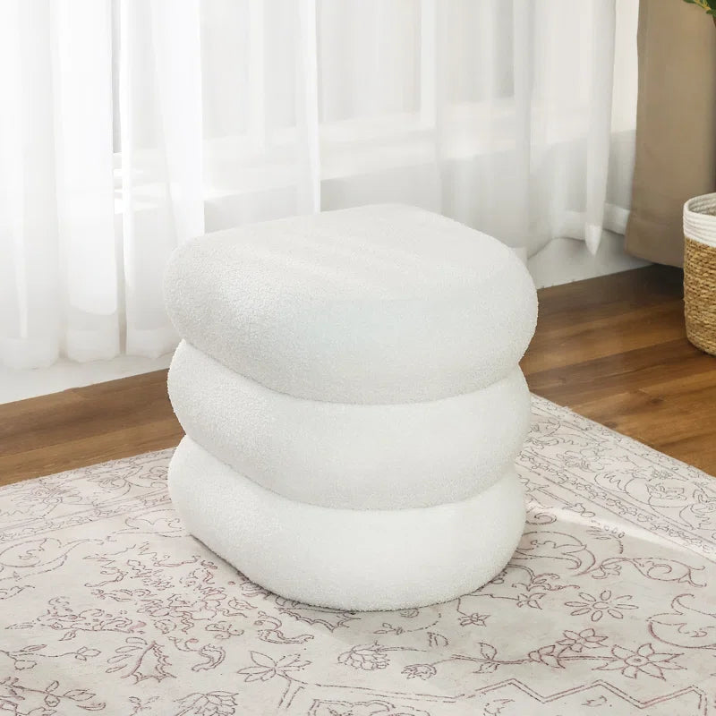 Semi-Circle Ottoman Footrest