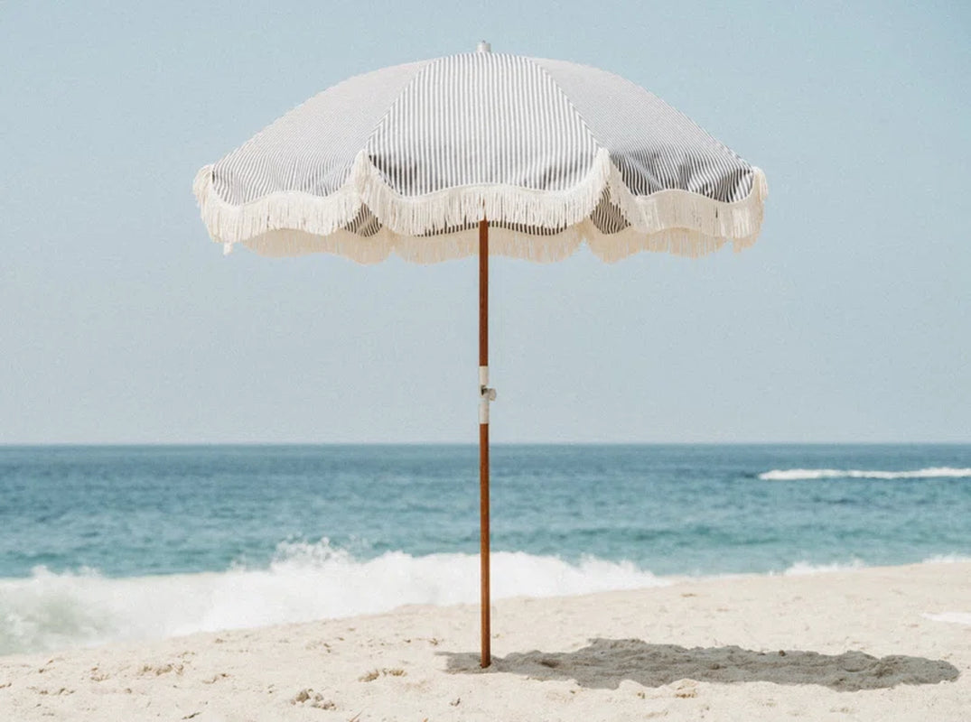 Kyrian 72'' Striped Outdoor Beach Umbrella