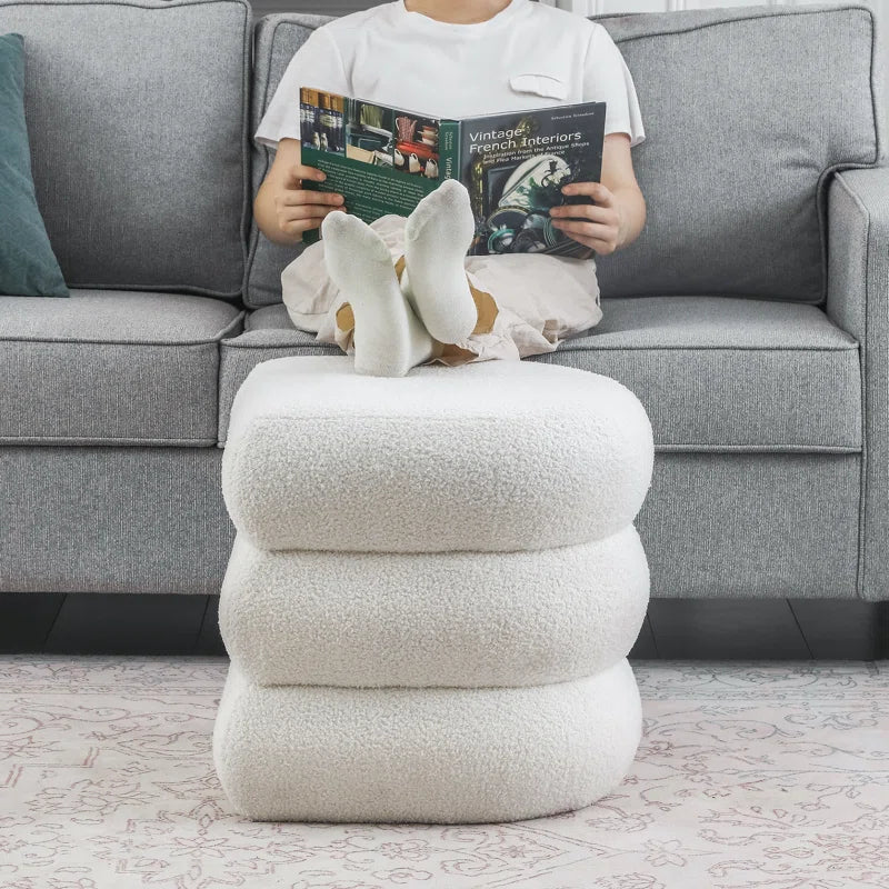 Semi-Circle Ottoman Footrest