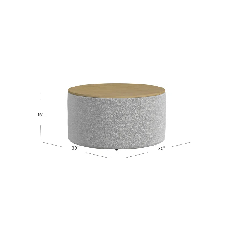 Amaresh Upholstered Ottoman