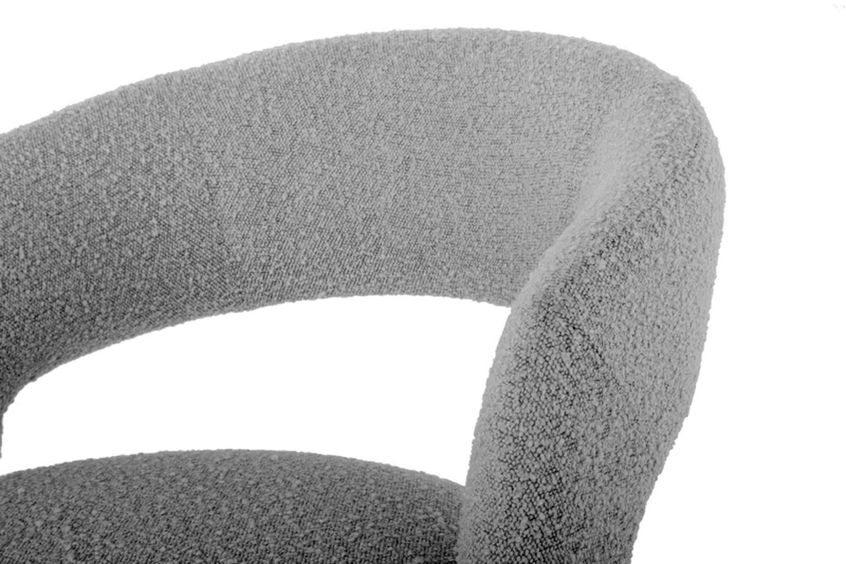 Teo Upholstered Swivel Armchair