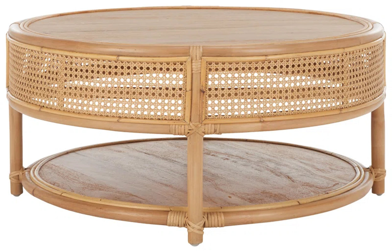 Rodanthe Solid Wood Top Coffee Table