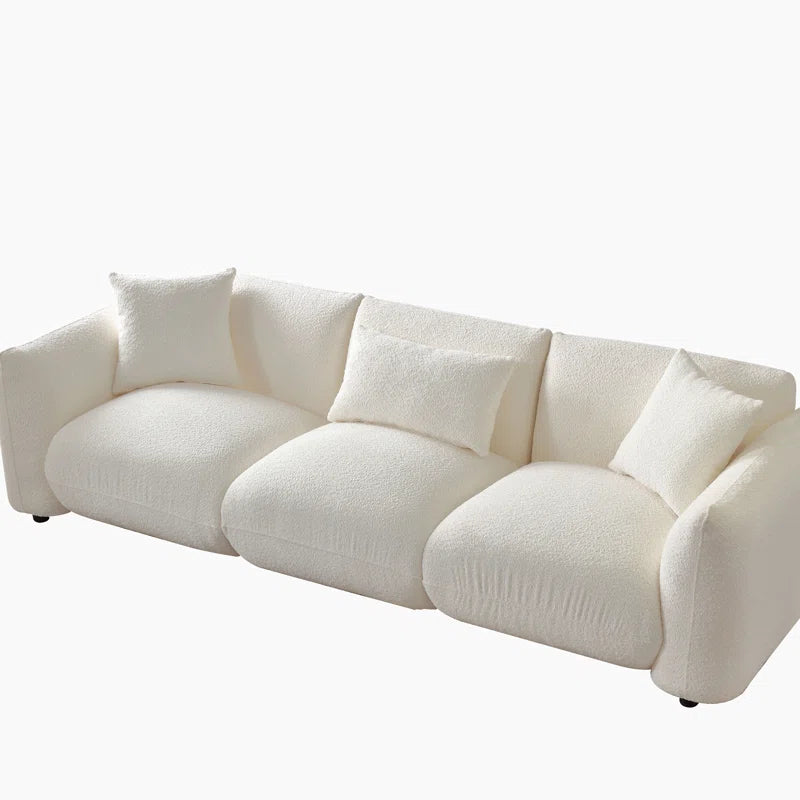 Melachroini Mid Century Modern Couch 3-Seater Sofa for Livingroom