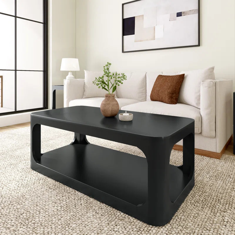 Jasmarie 4 Legs Coffee Table with Storage