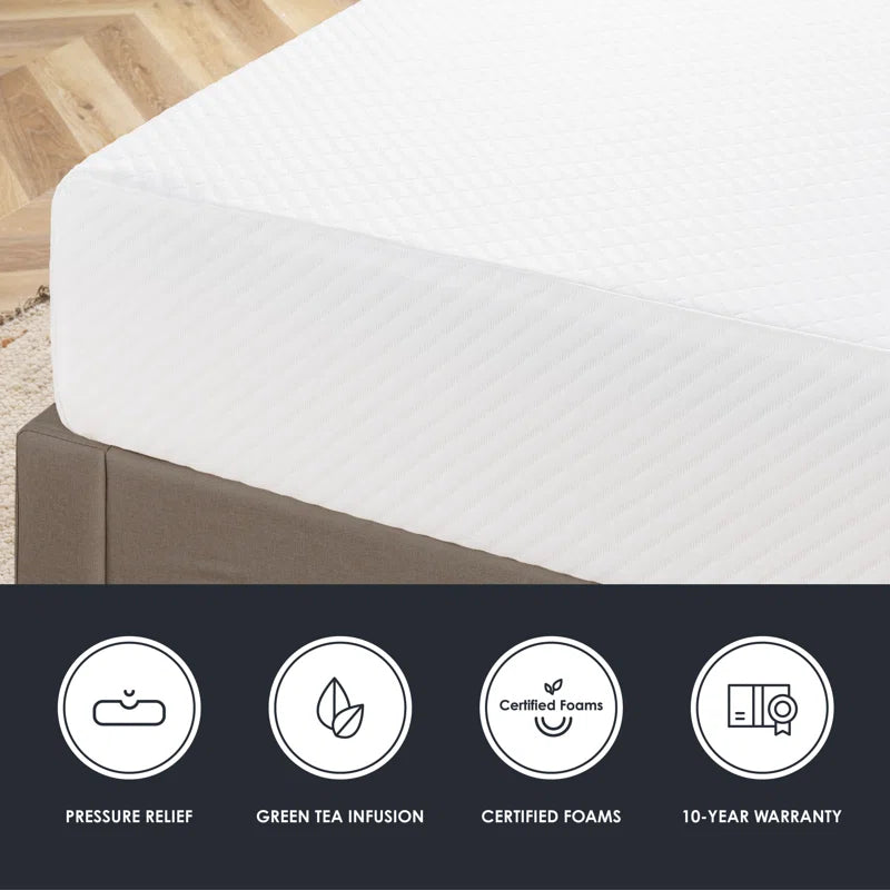 10" Medium Memory Foam Mattress