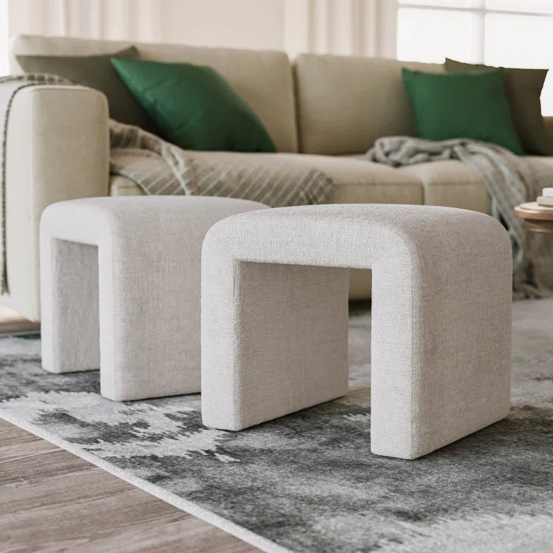 Laurelton Upholstered Ottoman