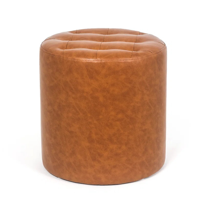 Tufted round Standard Ottoman