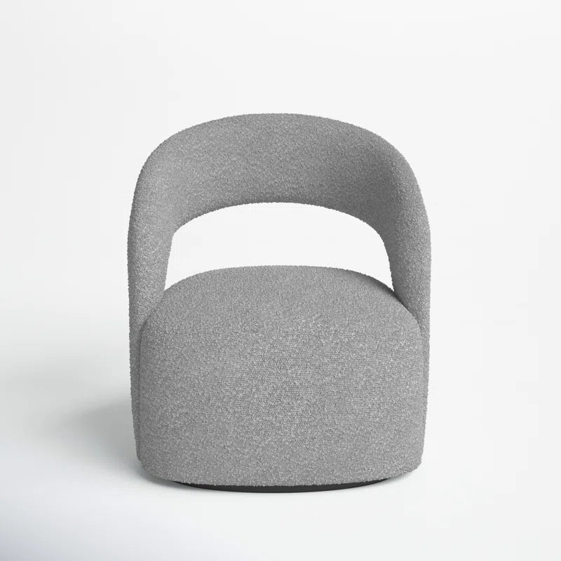 Teo Upholstered Swivel Armchair