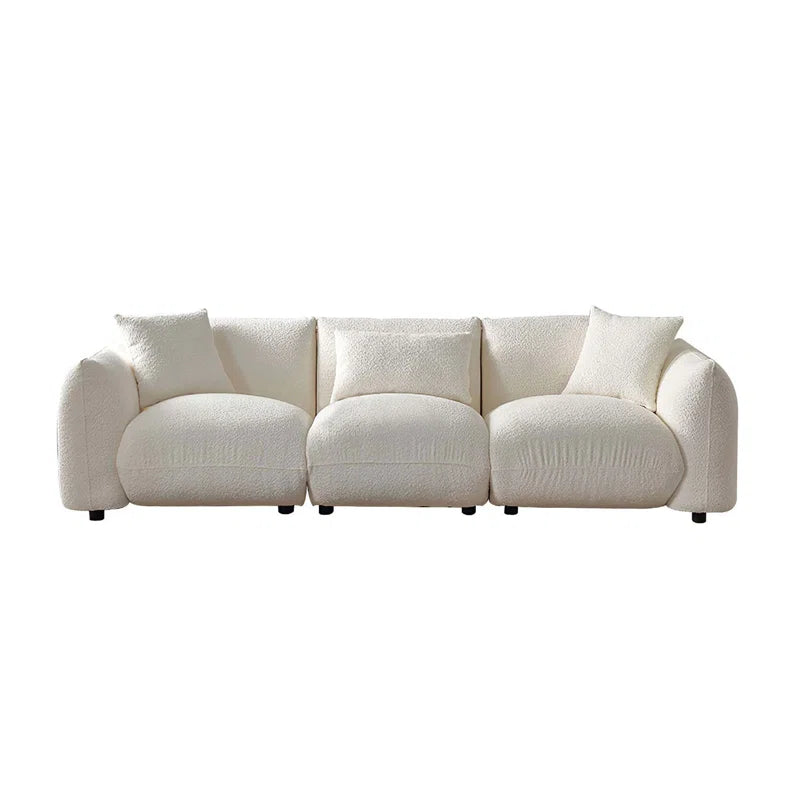 Melachroini Mid Century Modern Couch 3-Seater Sofa for Livingroom