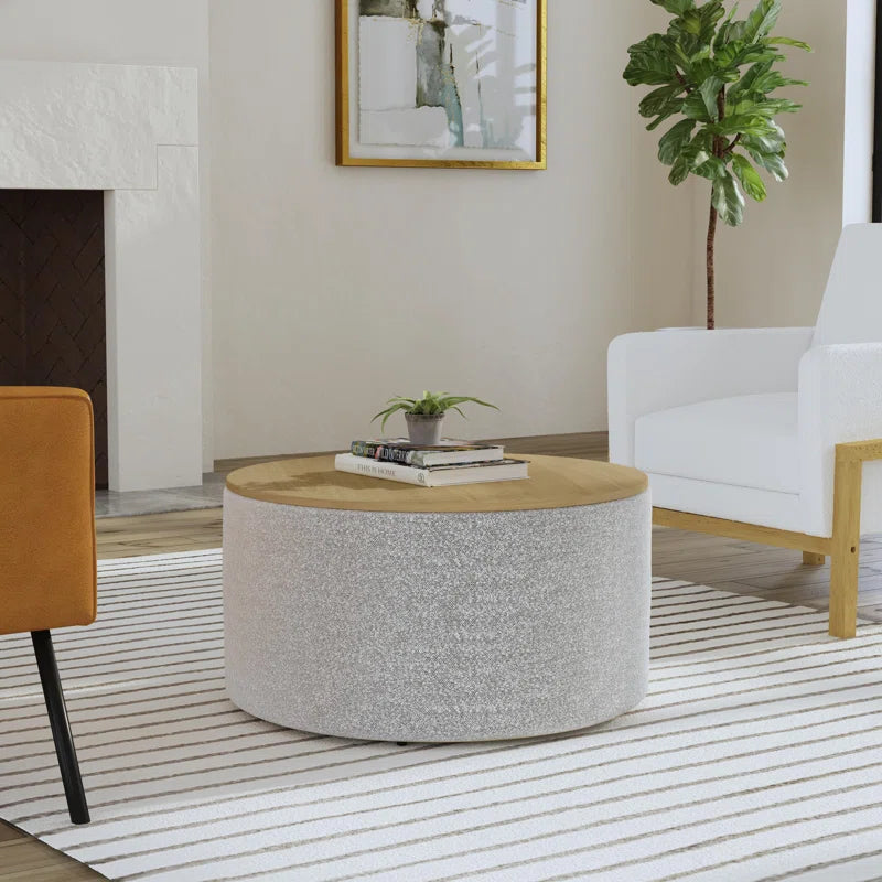 Amaresh Upholstered Ottoman