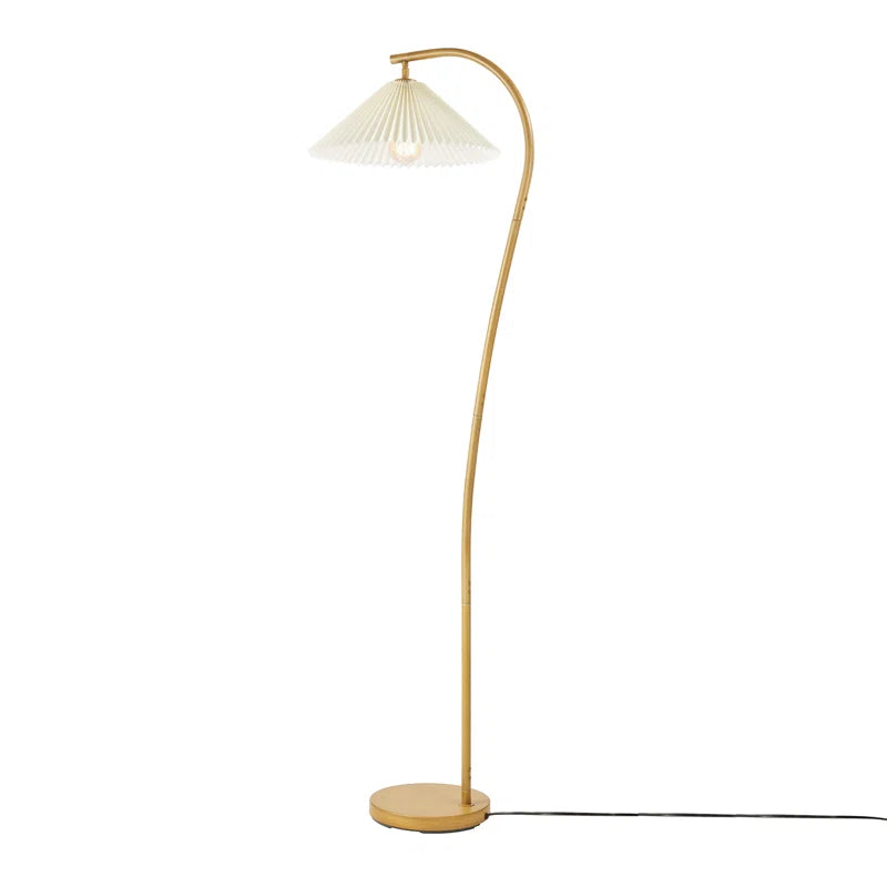 Evangeline Wood Floor Lamp