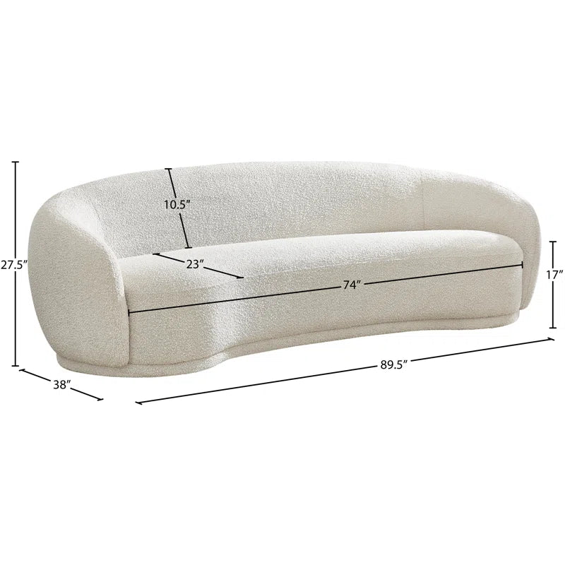 Lole 90" arm sofa
