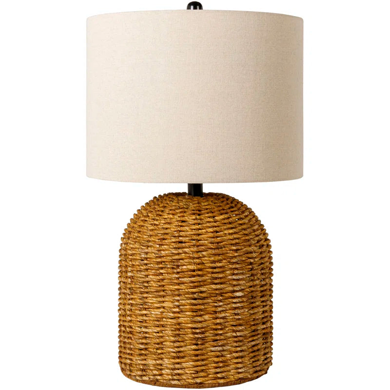 loney Rattan Table Lamp