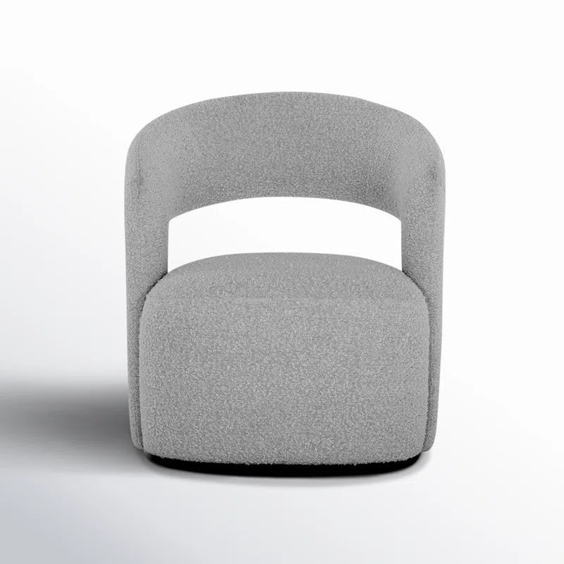 Teo Upholstered Swivel Armchair