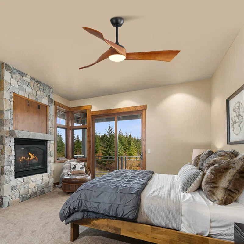 Kemp 52'' Ceiling Fan with LED Lights