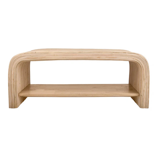 Dellamae Solid Wood Top Coffee Table