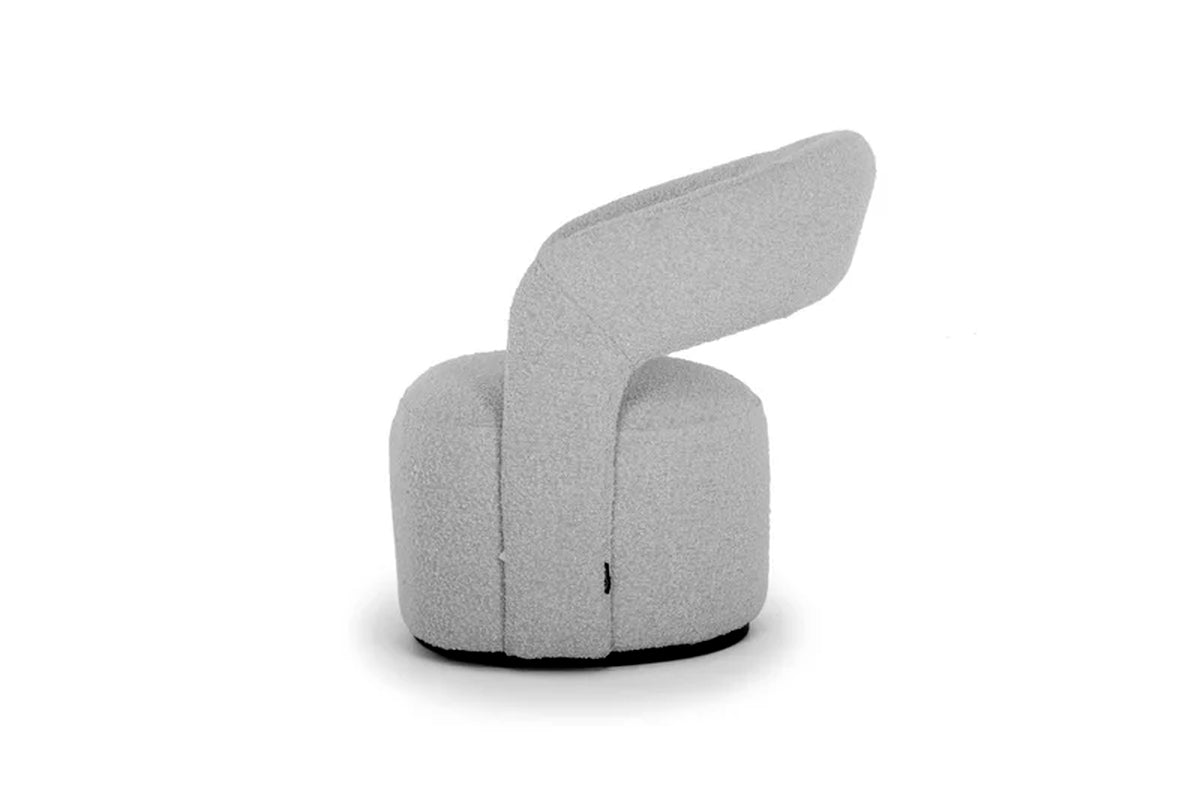 Teo Upholstered Swivel Armchair