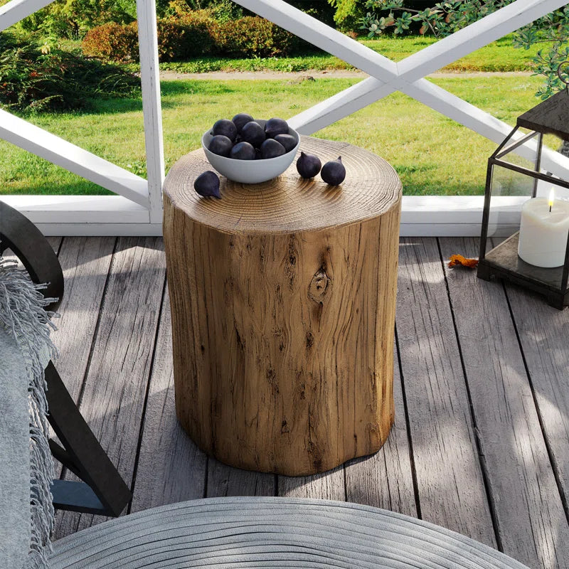 Kanarraville Concrete Outdoor Side Table