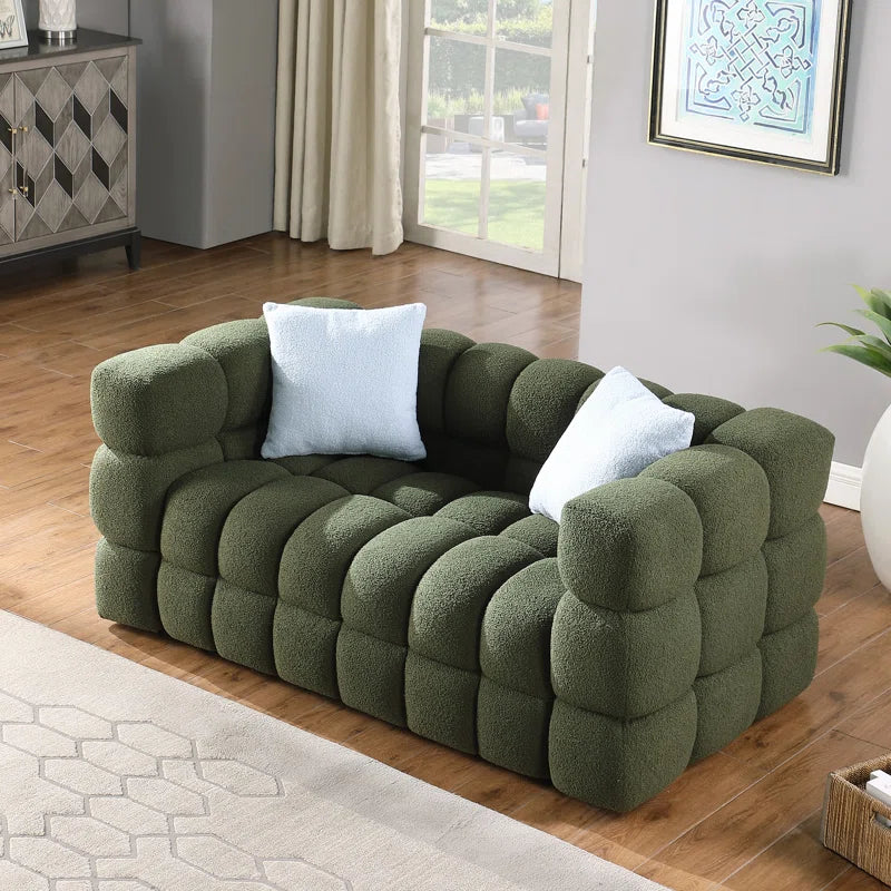 Monica 2 - Piece Boucle Living Room Set