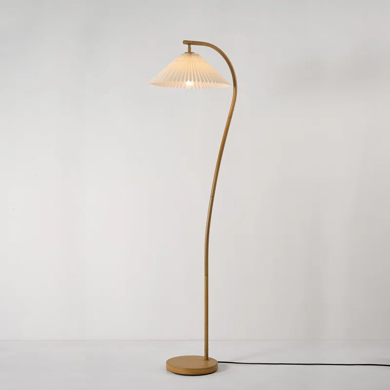 Evangeline Wood Floor Lamp